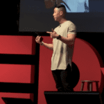 Vincent Lam, speaker at TEDxRanneySchool, promoting the power of fitness.
