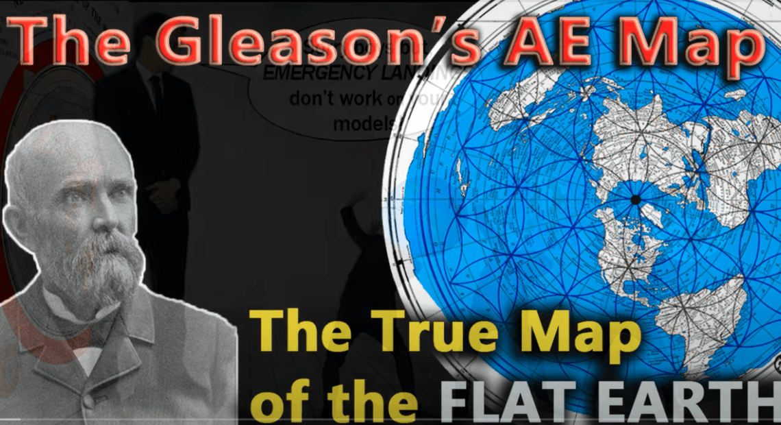 Comparison of the Moon Map and Gleason's AE Map: Evidence of Flat Earth Model