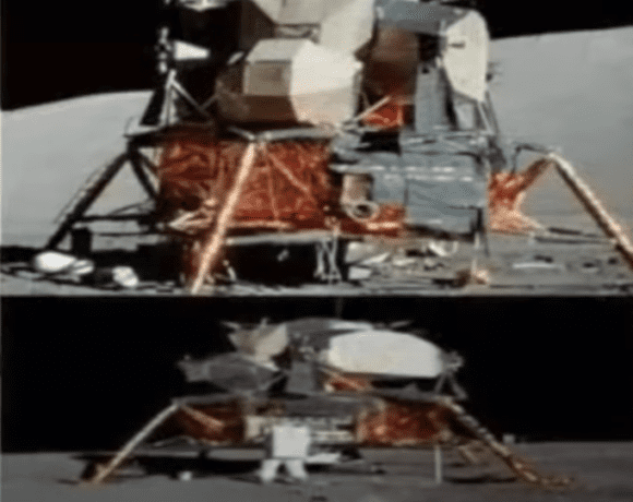 NASA Apollo 11 Lunar Lander on the Moon's surface