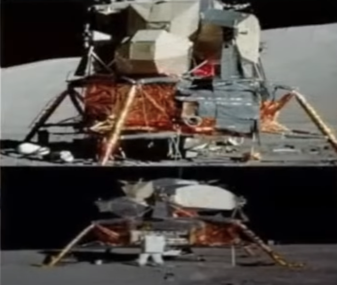 NASA Apollo 11 Lunar Lander on the Moon's surface