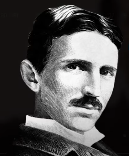 Image of Nikola Tesla, inventor and electrical engineer.