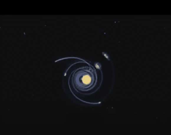 Depiction of Earth's Orbit Around Sun