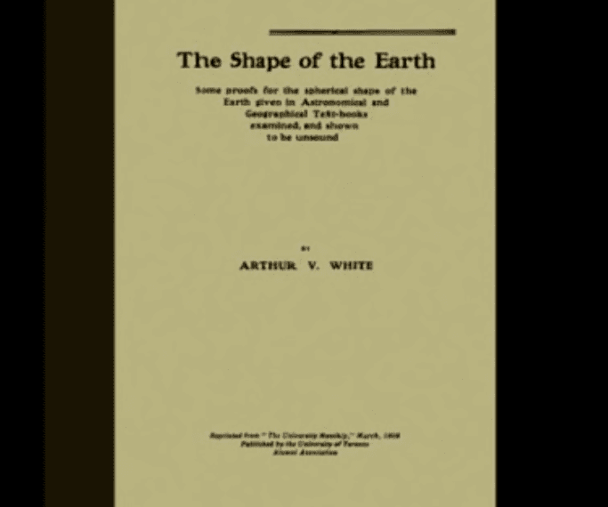 "The Shape of the Earth" Audiobook Cover by Eric Dubay