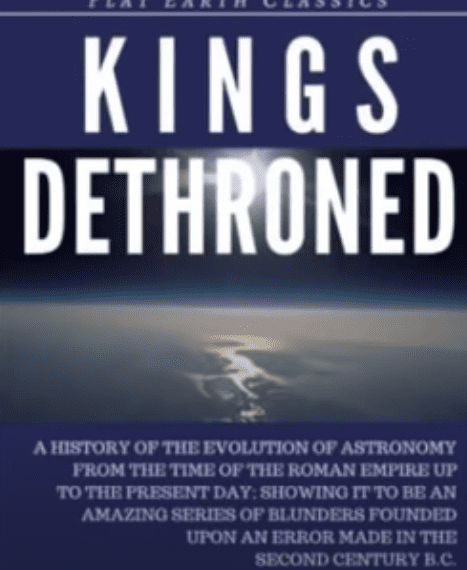 Cover of 'Kings Dethroned' Audiobook about Flat Earth