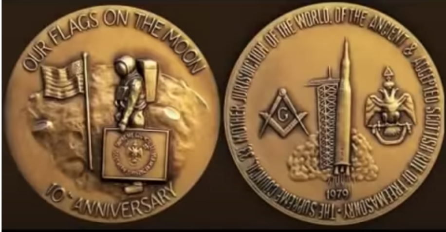 Masonic old coins, representing the biggest secret kept by Freemasonry for 500 years.