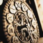 Image of an old clock, representing time manipulation