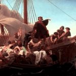 Christopher Columbus and his crew on the ship - the truth about his expedition and discoveries