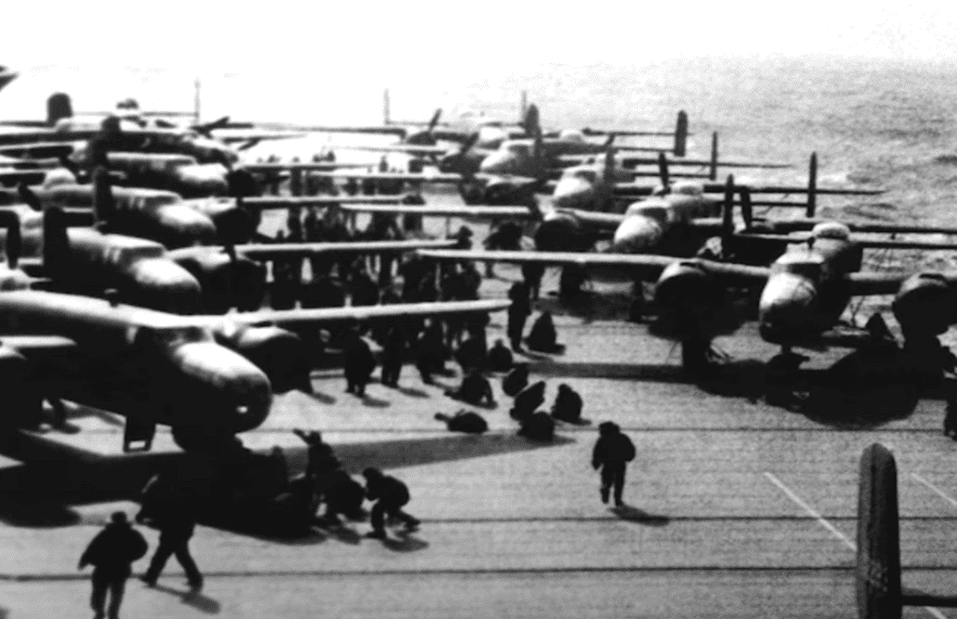 Pearl Harbor Attack: Airplanes on Navy Boat - Remembering World War II