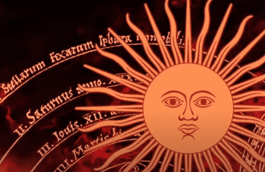 Pre-flood history, pyramid revelation, animated sun picture