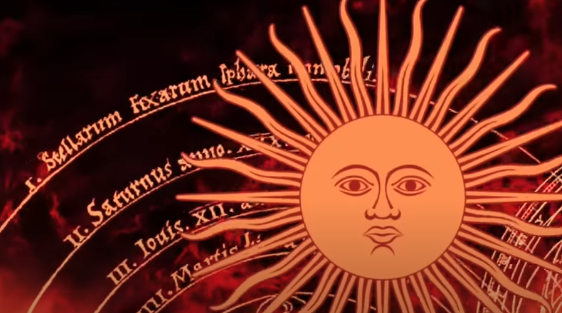 Pre-flood history, pyramid revelation, animated sun picture