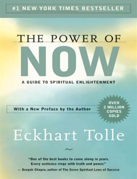 The Power of Now book cover, Eckhart Tolle