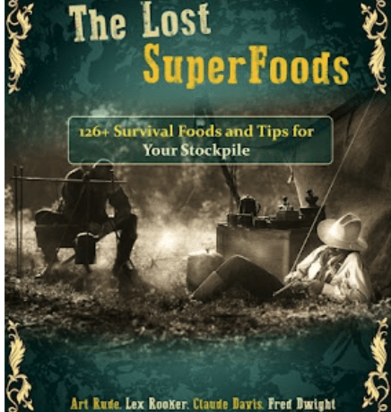 The Lost Superfoods Book Cover